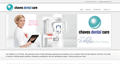 Desktop Screenshot of chavesdentalcare.com